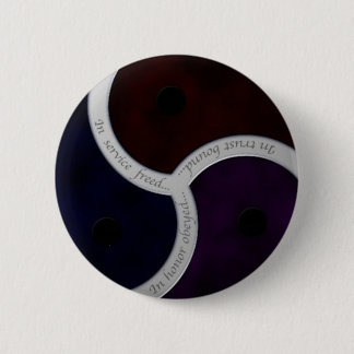 Three Sayings Triskele Button