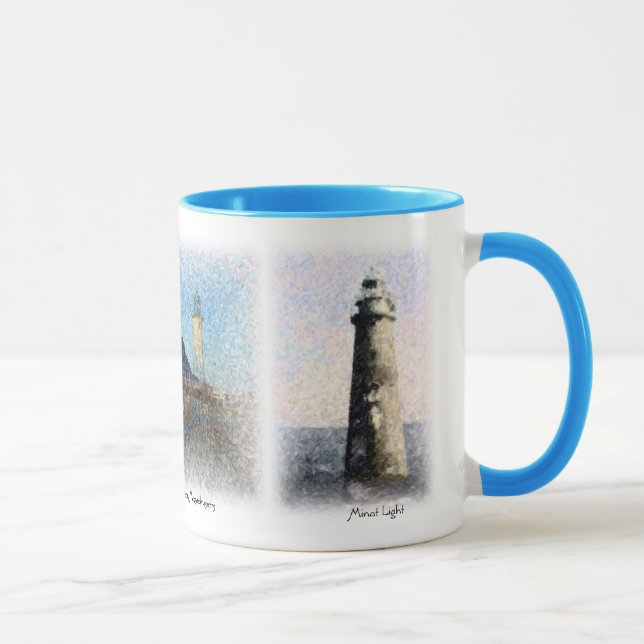 Three Scituate Landmarks  Mug (Right)