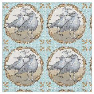Three Seagulls Fabric