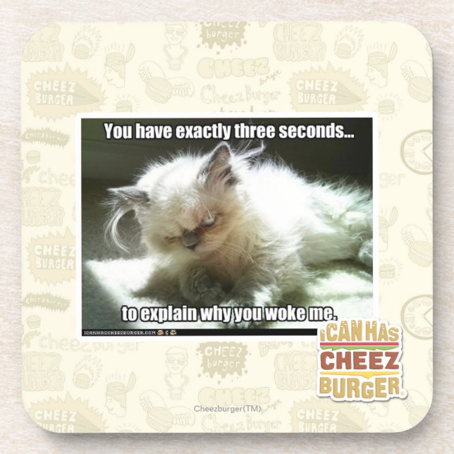 Three seconds beverage coaster (Front)