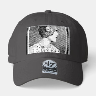 Three Shades of Gray 1920s Fashion  47 Brand Hat