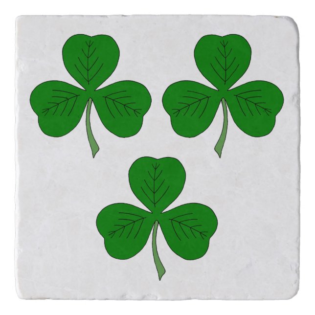 Three Shamrocks Trivet (Front)