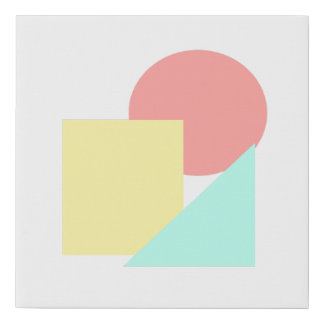 Three Shapes Canvas Art