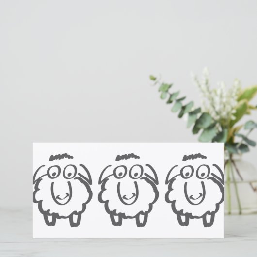 three sheeps (Standing Front)