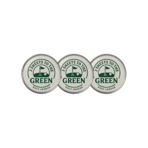 Three sheets to the green ball marker