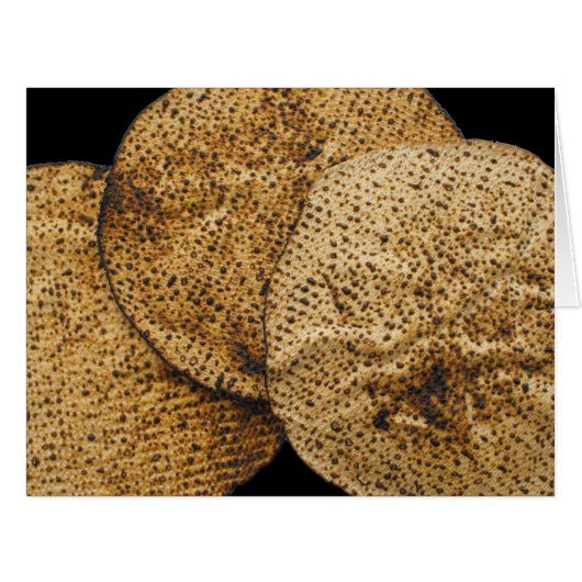Three Shemura Matzos Cards (Front Horizontal)
