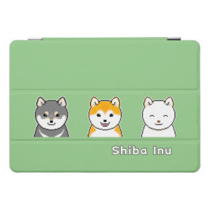 Three Shiba Inus With Different Coat Colors iPad Pro Cover