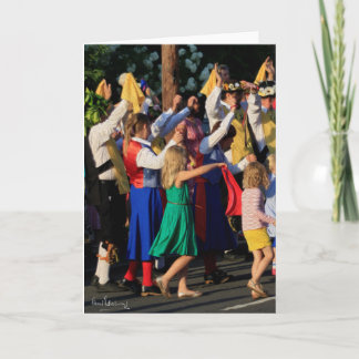 Three Shires Clog & Harthill Morris dance. Holiday Card