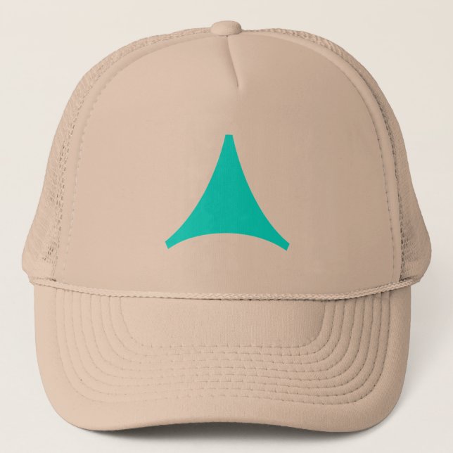 Three Sided Arrow Trucker Hat (Front)