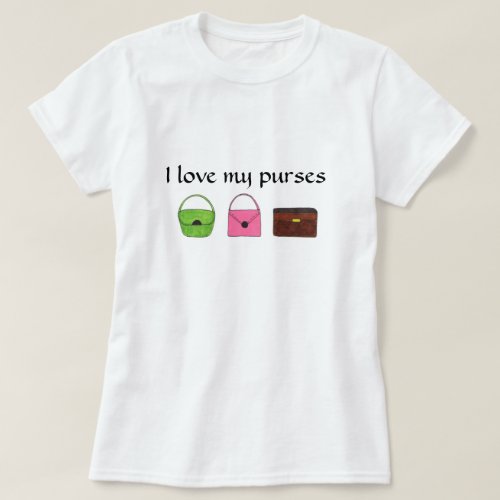 Three Simple Purses T_Shirt