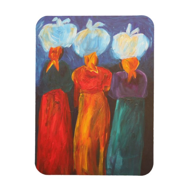 Three Sisters 2007 Magnet (Vertical)