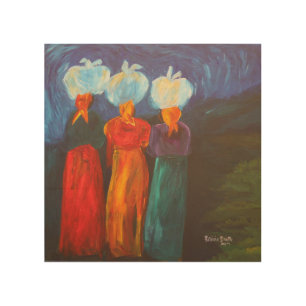 Three Sisters 2007 Wood Wall Art