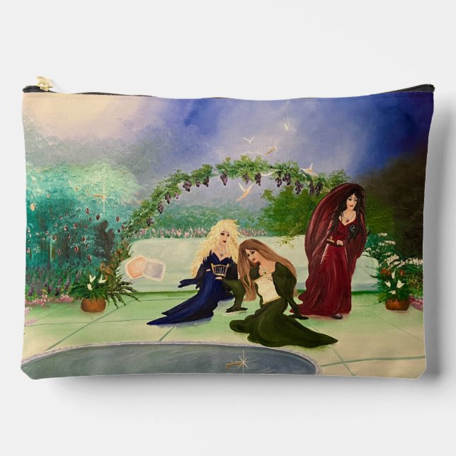 Three Sisters Accessory Pouch (Front)