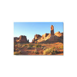 Three Sisters at Arches National Park Canvas Print