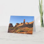 Three Sisters at Arches National Park Card