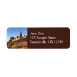 Three Sisters at Arches National Park Label