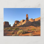 Three Sisters at Arches National Park Postcard