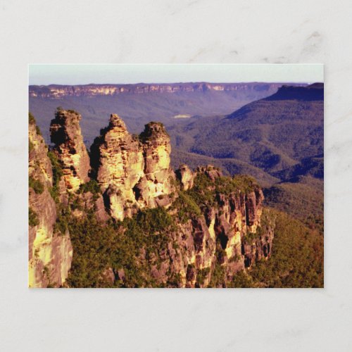 Three sisters Blue Mountains Postcard