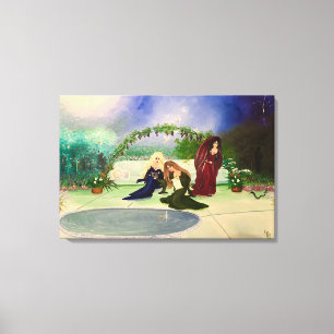 Three Sisters Canvas Print