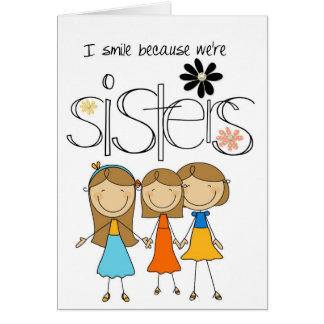 Three Sisters Card