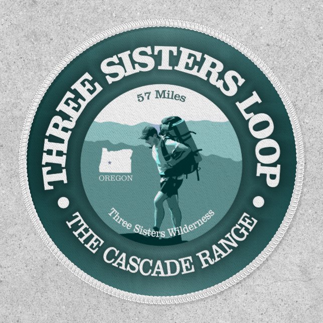 Three Sisters Loop (T)  Patch (Front)