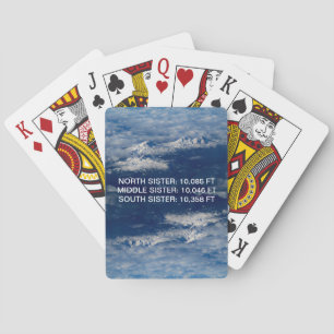 Three Sisters Mountain Playing Cards