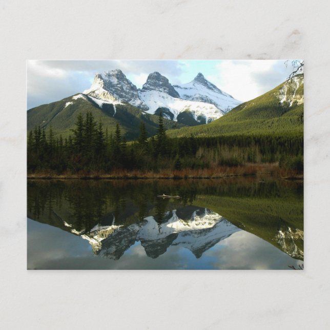 THREE SISTERS MOUNTAIN POSTCARD (Front)