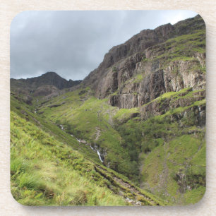Three Sisters of Glencoe, Mountains, Scotland Beverage Coaster