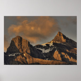 Three Sisters Sunrise Poster