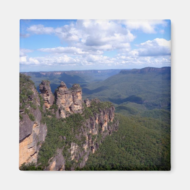 three sisters view magnet (Front)