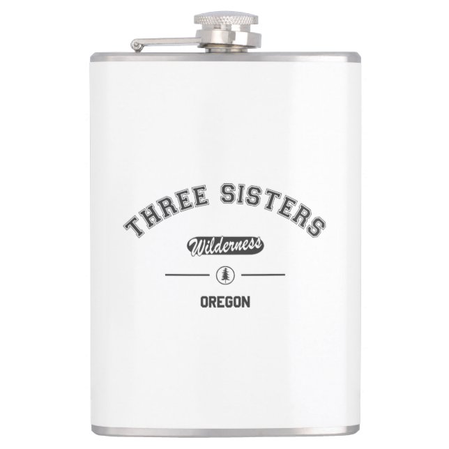 Three Sisters Wilderness Flask (Front)