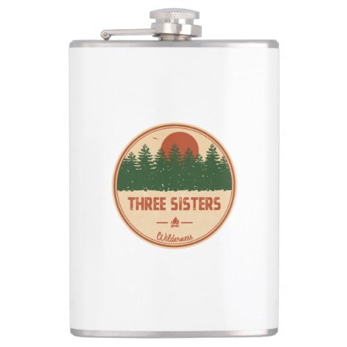 Three Sisters Wilderness Flask