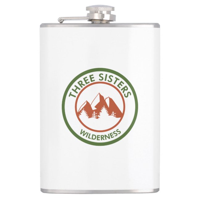 Three Sisters Wilderness Flask (Front)