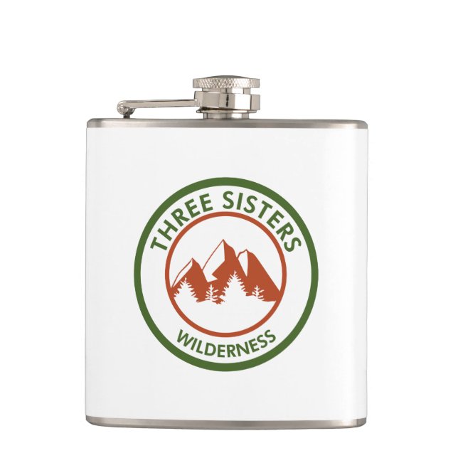 Three Sisters Wilderness Flask (Front)