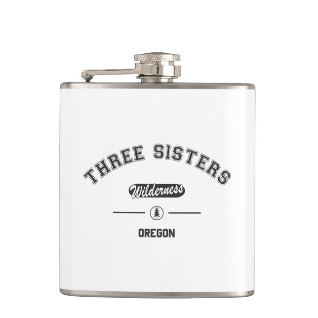 Three Sisters Wilderness Flask (Front)