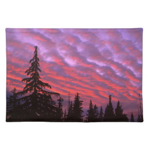 Three Sisters Wilderness, Oregon Cloth Placemat