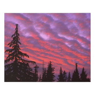 Three Sisters Wilderness, Oregon Faux Canvas Print