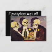 Three Skeletons Business Card (Front/Back)