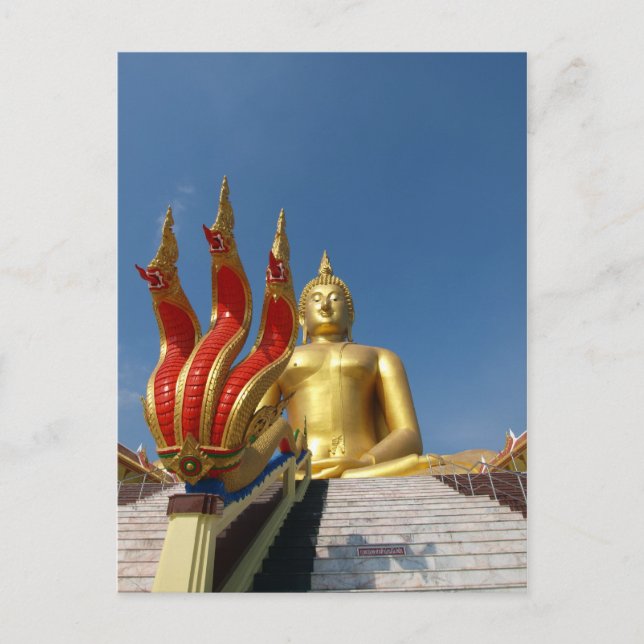 three snake heads postcard (Front)