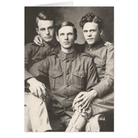 Three Soldiers Cards (Front)