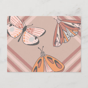 Three Southwest Butterflies Invitation Postcard