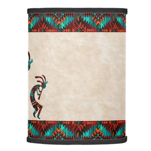 Three Southwest Kokopelli Lamp Shade (Right)