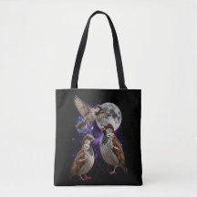 Three Sparrow Moon Vintage Space Core Retro 