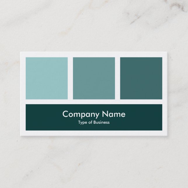 Three Squares 02 Business Card (Front)