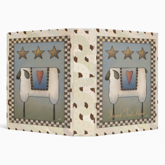 Three Star Sheep Avery Binder