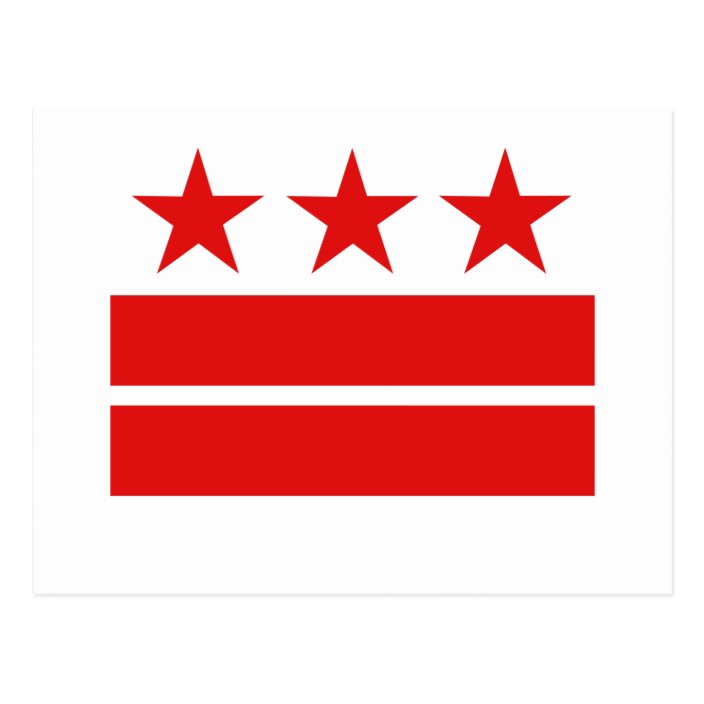 Three Stars 2 Bars Postcard | Zazzle.com