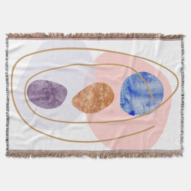 Three Stones Throw Blanket (Front)