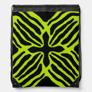 Three Striped Poison Dart Frog Drawstring Bag