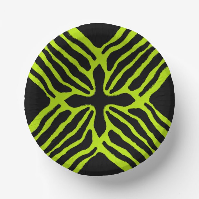 Three Striped Poison Dart Frog Paper Bowls (Front)
