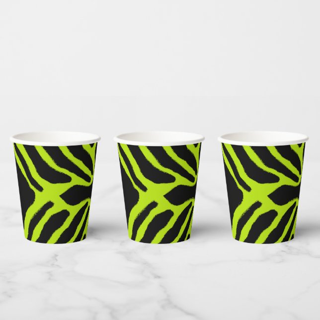Three Striped Poison Dart Frog Paper Cups (Multi)